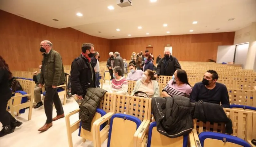 Juan Carlos Monedero durante su visita a Salamanca