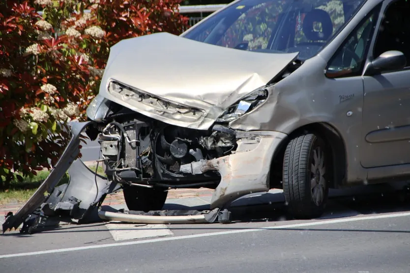 Accidente en el paseo de la Transición