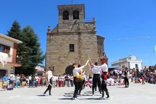 Procesión de San Lorenzo en Saucelle