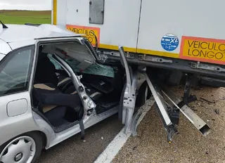 Accidente de tráfico en Arancón (Soria) - ICAL
