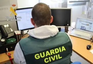 Guardia Civil en foto de archivo