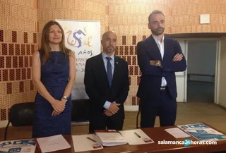 Vanessa Jiménez, Óscar González y Pedro Lechuga
