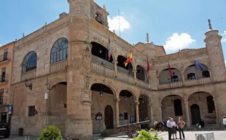 Ciudad Rodrigo Ayuntamiento. Foto de archivo