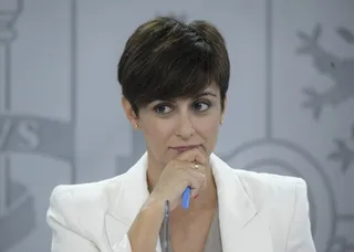 Isabel Rodríguez. portavoz del Gobierno y ministra de política territorial | Fotografía EP