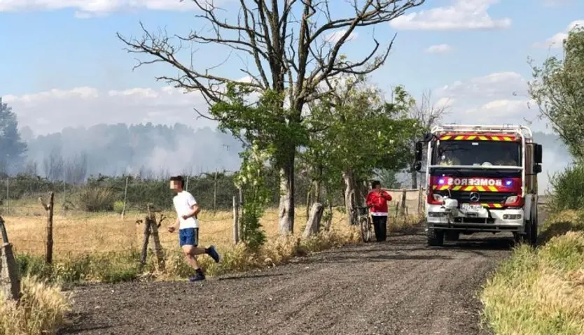 Incendio en Santa Marta |&nbsp;Foto Samuel Mellado 
