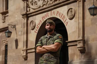 Entrevista con militares que han ayudado en los incendios, Teniente Buján | Andrea M