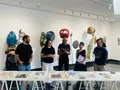 La exposición está ubicada en la Sala Tragaluz, en el Centro Sociocultural de Santa Marta