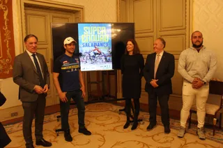 Presentacion de la competición SuperEnduro Internacional Salamanca 2024