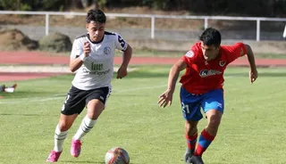 David Moreno, en el partido ante el Numancia B / FOTO SALAMANCA24HORAS.COM