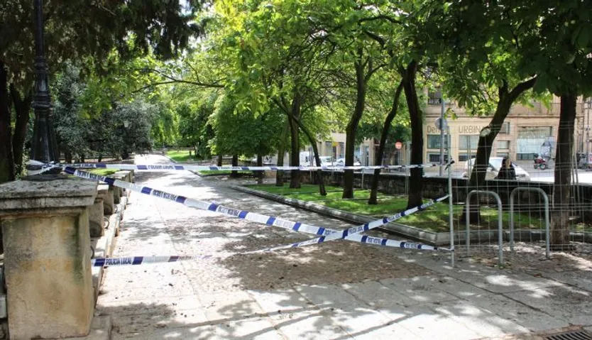 Campo San Francisco vallado