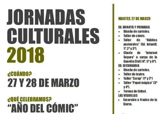 Cartel jornadas culturales