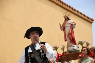 Procesión en Pelabravo 