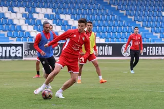 GALERÍA | Entrenamiento del Guijuelo en el Reina Sofía