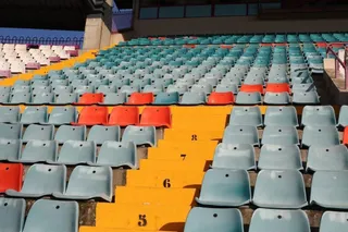 Estadio Helmántico antes del partido de Copa del Rey