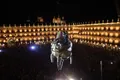 Las acrobacias aéreas del espectáculo 'Verne' han estrenado las noches del FACYL 2026