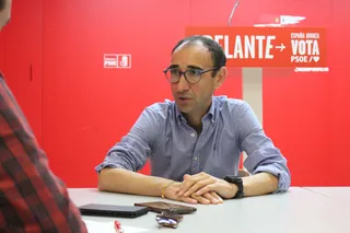 David Serrada en una entrevista de SALAMANCA24HORAS