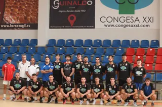 Primer entrenamiento del BM Salamanca / FOTO SALAMANCA24HORAS.COM