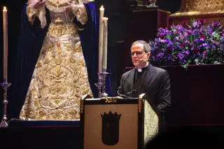 El pregón de la Semana Santa salmantina por el jesuita Daniel Cuesta | Andrea Mateos