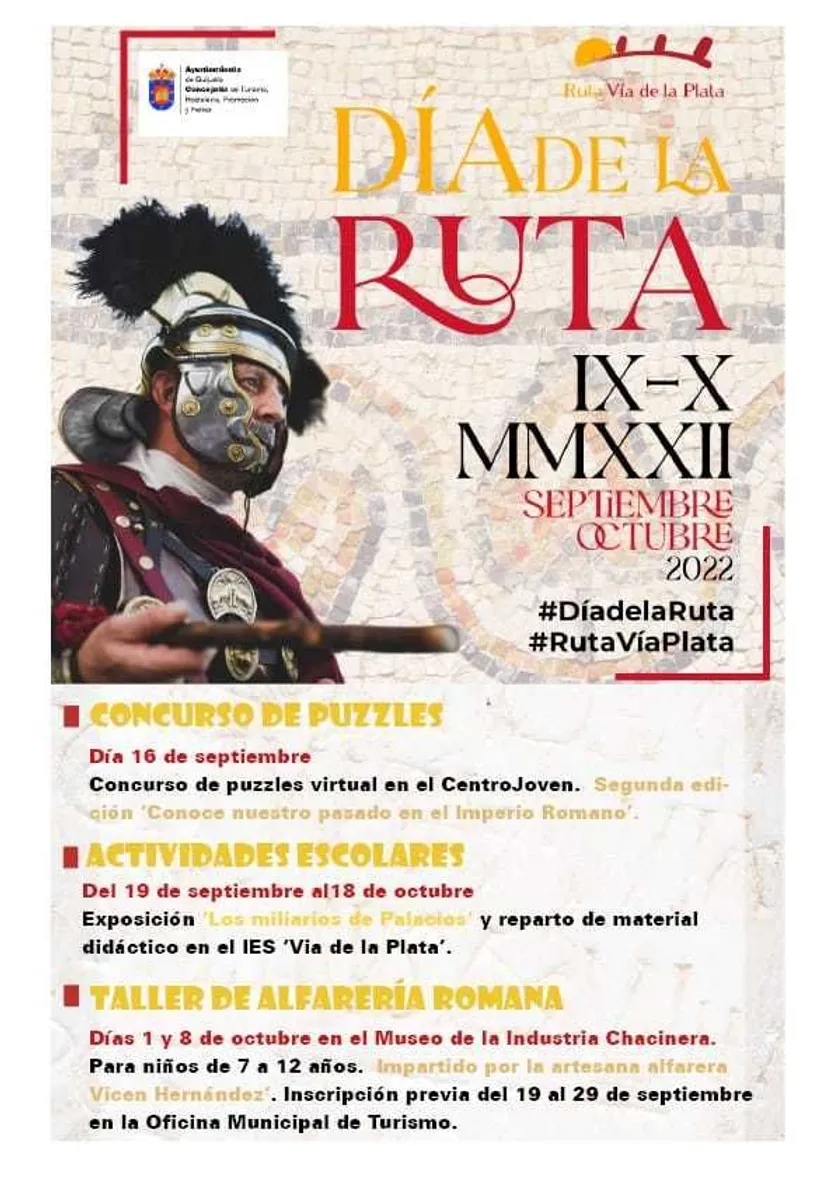 Guijuelo conmemora el día de la Ruta Vía de la Plata, CARTEL