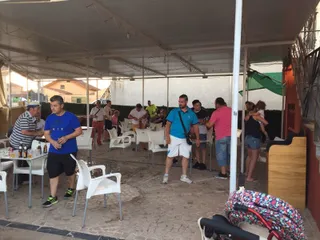 Fiestas de Castellanos de Villiquera: campeonato de rana