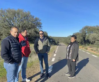 Carretera DSA-340, unión Aldehuela de Yeltes y Morasverdes