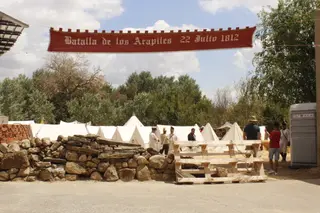 Campamento histórico en Arapiles