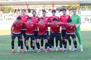 Once titular del Salamanca CF UDS en El Prado FOTO SALAMANCA CF UDS