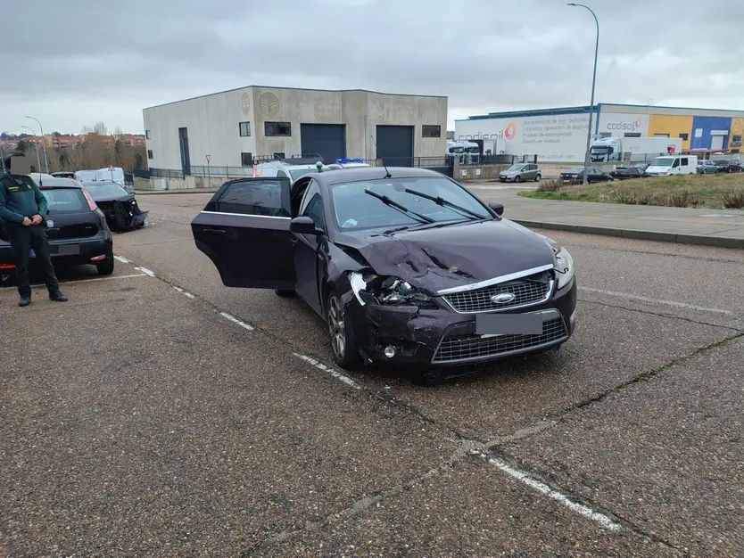 Accidente en Carbajosa de la Sagrada