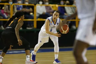Silvia Domínguez, ante Thomas / FOTO SALAMANCA24HORAS.COM