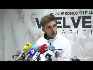 Rueda de prensa tras el Salmantino - Astorga