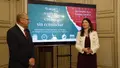 Presentación de la jornada del Día Mundial de la Parálisis Cerebral, que se celebrará el 6 de octubre en la Plaza Mayor