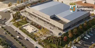 Recreación del nuevo pabellón polideportivo de Pizarrales | Ayuntamiento de Salamanca