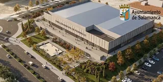 Recreación del nuevo pabellón polideportivo de Pizarrales | Ayuntamiento de Salamanca