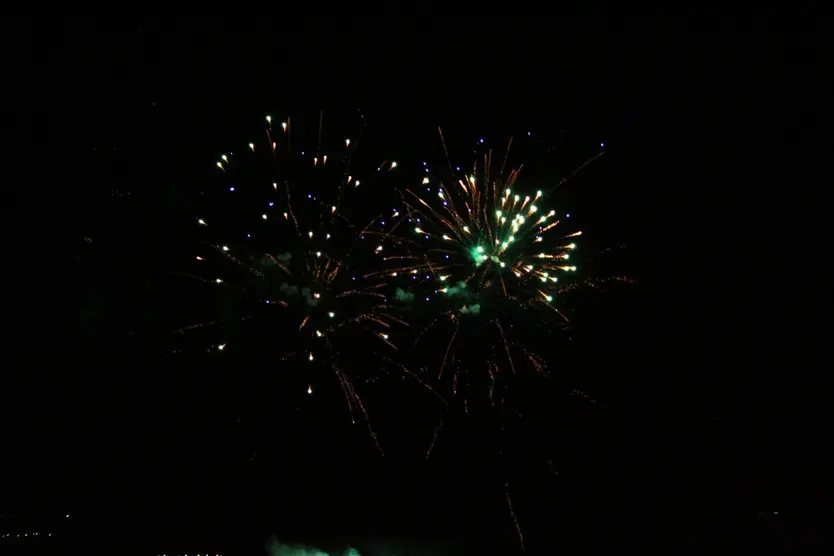 Fuegos artificiales en Guijuelo