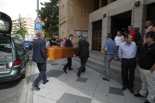 Funeral de José Luis Sánchez Paraíso