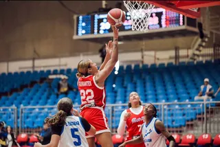 Guirantes anota dos puntos con Puerto Rico | FOTO FEDERACIÓN DE BALONCESTO DE PUERTO RICO