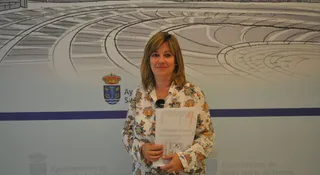 La edil del área, Esther Casado