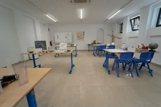 Aula de colegio. EP