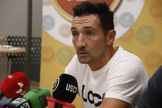 Presentación de Raúl Casañ con Unionistas | FOTO SALAMANCA24HORAS.COM