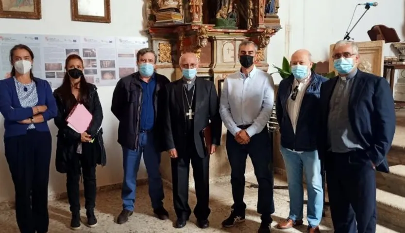 Restauración del artesonado de la iglesia de Puebla de Yeltes
