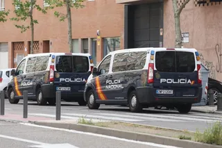 Redada de la Policía Nacional en Puente Ladrillo