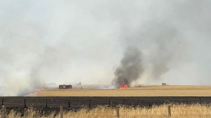 Incendio en Malpartida