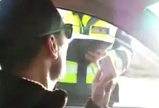 Casi dos mil euros y dos años sin carné para el leonés que se grabó saltándose un control de la Guardia Civil
