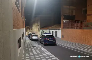 Policia calle La Luz