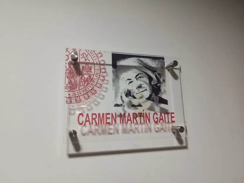 Carmen Martin Gaite estrena un aula en Anayita