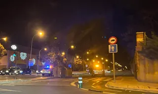 Lugar del atropello