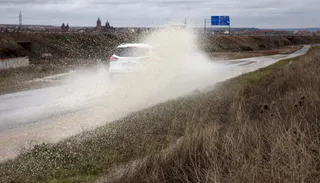 Lluvia en Salamanca. | FOTO: ICAL