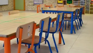 Foto de un aula