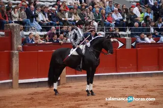Pablo Hermoso de Mendoza en La Glorieta. Foto SALAMANCA24HORAS
