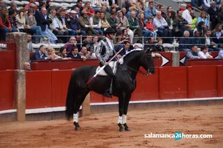 Pablo Hermoso de Mendoza en La Glorieta. Foto SALAMANCA24HORAS